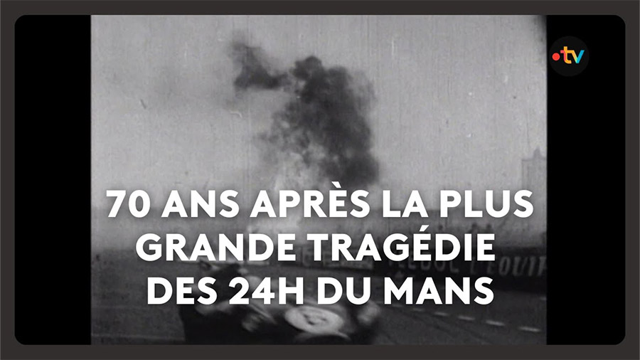 Crash 24h du Mans 1955